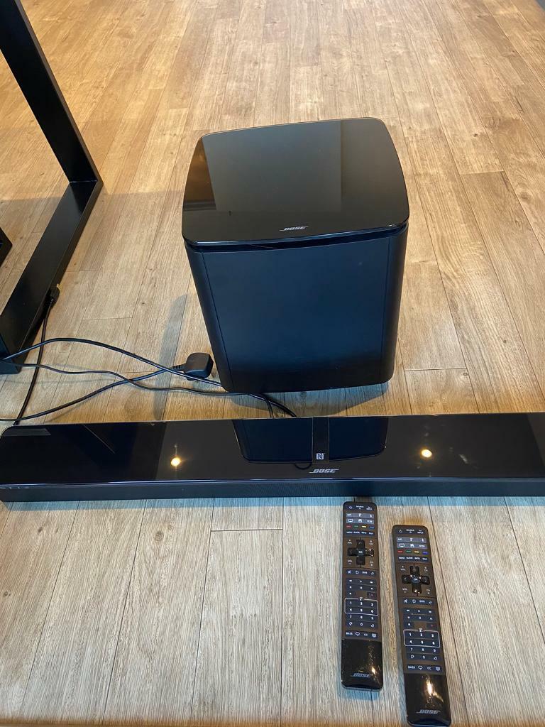 bose soundbar system bundle with bass module